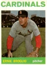1964 Topps Baseball Cards      059      Ernie Broglio